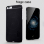 NILLKIN 2in1 Magic case / cover voor Qi Draadloos opladen Apple iPhone 6 / 6S - anti-slip - zwart