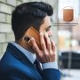 Kunstlederen retro portemonnee voor iPhone 11 - bruin