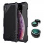 Viking extra robuuste koffer met 3 verwisselbare lenzen voor iPhone X / XS - zwart