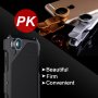 Viking extra robuuste koffer met 3 verwisselbare lenzen voor iPhone X / XS - zwart